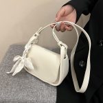 Wholesale Solid Color Women Summer Underarm Small Square Bag - Image 6