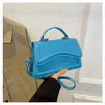 Wholesale Women Summer Candy Color Flap Crossbody Bag - Image 5