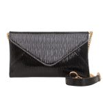 Women Fashion Casual Solid Color Pu Envelope Crossbody Bag - Image 6