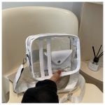 Wholesale Fashion Transparent Square Crossbody Bag - Image 6