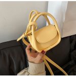 Women Fashion Simple Solid Color Mini Crossbody Bag - Image 5
