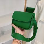 Wholesale Women Fashion Solid Color Square Flap Mini PU Crossbody Bag - Image 6