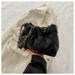 Wholesale Women Fashion Casual Solid Color Chain Crossbody Bag - Image 6