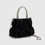 Wholesale Women Fashion Creased Cloud Bag Chain Crossbody Bag - Image 6