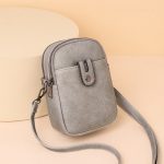 Wholesale Simple Solid Color Mini Crossbody Bag - Image 7