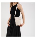 Wholesale Fashion Straw Mini Crossbody Bag - Image 6