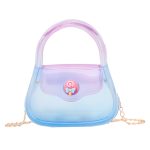 Wholesale Women Fashion Creative Macaron Transparent Chain Mini Crossbody Jelly Bag - Image 7