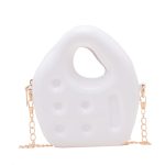 Wholesale Women Fashion Creative PVC Mini Chain Crossbody Jelly Bag - Image 7