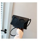 Wholesale Fashion Creative Solid Color Skull Crossbody Bag - Image 6