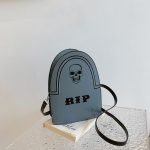 Halloween Creative Skull Tombstone Crossbody Bag - Image 6
