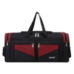 Wholesale Men Casual Sports Basic Color-Block Foldable Large Capacity Duffle Bag - Image 9