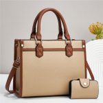 Wholesale Women Fashion Casual Simple Bag Large Capacity Multi-Piece Handbag Set - Image 3
