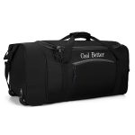 Wholesale Men Casual Sports Travel Foldable Wheels Oxford Duffle Bag - Image 6