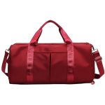 Wholesale Men Fashion Casual Athleisure Solid Color Dry Wet Separation Oxford Duffle Bags - Image 7