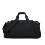 Wholesale Men Leisure Sports Basic Solid Color Large Capacity PU Duffle Bag
