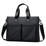 Wholesale Men Fashion Casual Waterproof Shoulder Handbag Business Briefcases Bags - Image 6