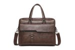 Wholesale Men'S Fashion Casual Retro Handbag Shoulder Business Briefcases Bags - Image 6