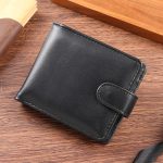 Men'S Fashion Casual Solid Color Pu Leather Multi-Card Card Holder Wallets - Image 6