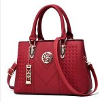 Wholesale Women Fashion Casual Solid Color Embroidered Large Capacity Handbag - Image 3