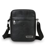 Men Fashion Simple Retro Pu Leather Business Crossbody Bag - Image 6