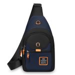Men Fashion Casual Oxford Zipper Chest Bag - Image 2