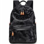 Fashion Camouflage Water-Repellent Laptop Bag Casual Travel Backpack - Image 6