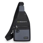 Men Fashion Casual Commuter Oxford Chest Bag - Image 6