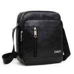 Men Fashion Casual Business PU Crossbody Bag - Image 7