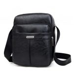 Men Fashion Casual Business PU Crossbody Bag - Image 8