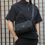 Wholesale Men Casual Barrel Shoulder Messenger Bag - Image 3