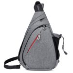 Wholesale Men Casual Sports Large Capacity Multifunctional Crossbody Chest Bag - Image 6