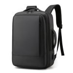 Wholesale Men Casual Business Commuter Solid Color Backpacks Bag - Image 6