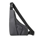 Men Fashion Casual Solid Color Commuter Chest Bag - Image 6