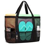 Wholesale Large Capacity Mesh Multi-Functional Swimming Bag Storage Tote Bag - Image 6