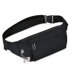 Wholesale Men Casual Sports Commuter Solid Color Waist Chest Bag - Image 6