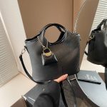 Wholesale Women Fashion Casual Solid Color With Pendant Handbag - Image 4