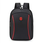 Wholesale Men Leisure Outdoor Office Commuter Stripe Oxford Backpacks Bag - Image 6
