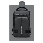 Wholesale Men Fashion Casual Sports Basic Letters Oxford Chest Bag - Image 6