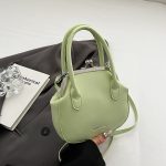 Wholesale Women Fashion Solid Color Square Shell Handbag - Image 5