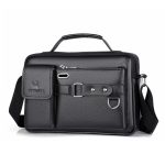 Wholesale Men Fashion Casual Retro PU Crossbody Bag - Image 12