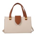 Women Fashion Simple Solid Color Large Capacity Handbag - Image 5