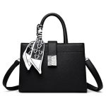 Wholesale Women Fashion Casual Solid Color Litchi Pattern Handbag