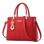 Women Fashion Elegant Solid Color Pearl Pendant Handbag - Image 4