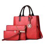 Wholesale Women Fashion Retro Large Capacity Chain Handbag Three-Piece Set - Image 6