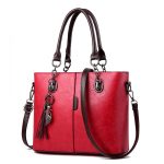 Women Fashion Simple Large-Capacity Chain Handbag - Image 6