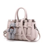Wholesale Fashion Large Capacity Solid Color Stitching Handbag
