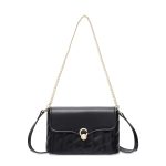 Wholesale Women Fashion Casual Solid Color Chain Shoulder Bag