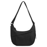 Wholesale Women Fashion Casual Solid Color Nylon Shoulder Bag - Image 2