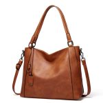 Women Autumn And Winter Soft Leather Tote Bag - Image 6