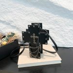 Women Fashion Gothic Rivet Chain Cross-Shaped Shoulder Bag - Image 6